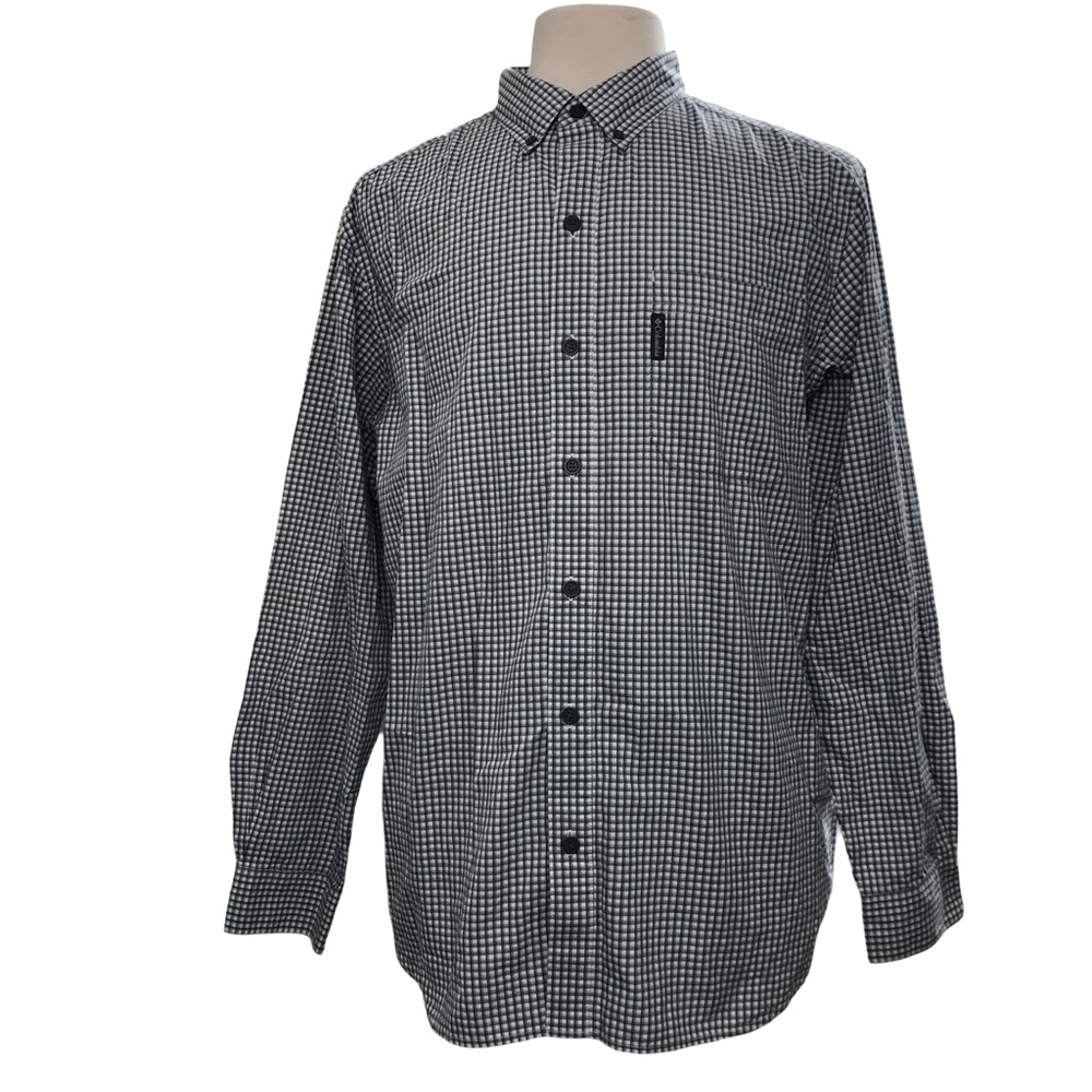 Columbia Button Up Shirt Men’s Size L Plaid Multicolor Long Sleeve’s Collared